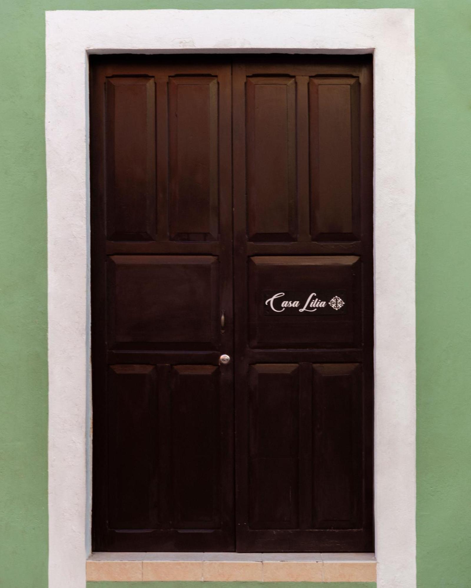 Casa Lilia, Ubicada En El Centro Historico Villa Campeche Bagian luar foto